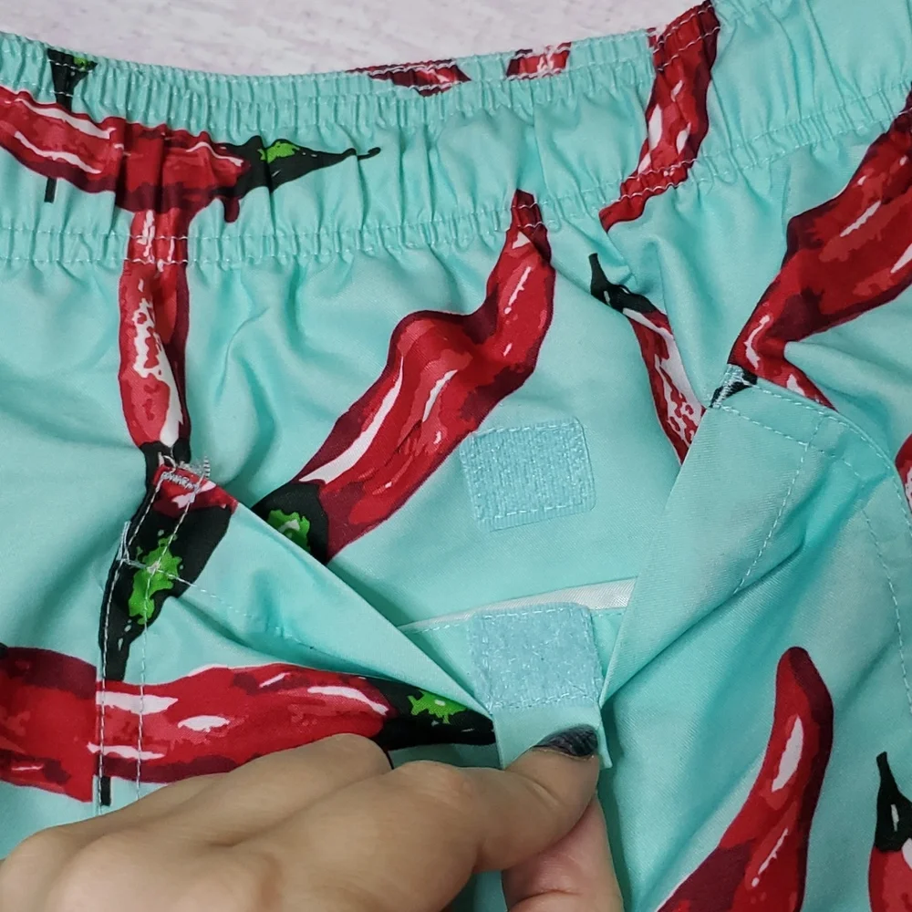 Men's Jake Austin Chili Pepper Swim Shorts